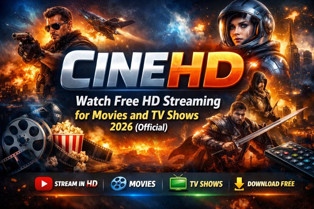 CineHD watching movies and TV series banner